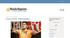 Desktop Screenshot of mundonegocios.net